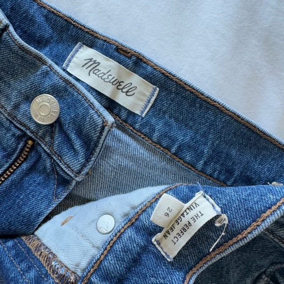Madewell Perfect Vintage Jean size 26 Kepler Wash - Picture 3 of 3